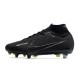 Nike Zoom Mercurial Superfly 9 Elite Sg-Pro Ac Nero Grigio Fumo Scuro Summit Bianco Volt