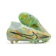 Nike Zoom Mercurial Superfly 9 Elite Sg-Pro Ac Verde Orzo Blu Nerastro Arancione Total