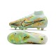 Nike Zoom Mercurial Superfly 9 Elite Sg-Pro Ac Verde Orzo Blu Nerastro Arancione Total