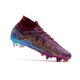 Nike Zoom Mercurial Superfly 9 Elite Sg-Pro Ac KM Barbabietola Scuro Mtlc Vivid Oro