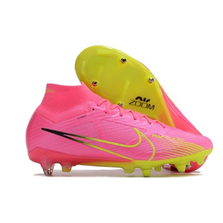 Nike Zoom Mercurial Superfly 9 Elite Sg-Pro Ac Rosa Blast Volt Gridiron