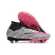 Nike Zoom Mercurial Superfly 9 XXV Elite Sg-Pro Ac Argento Metallico Rosa Hyper Nero