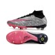 Nike Zoom Mercurial Superfly 9 XXV Elite Sg-Pro Ac Argento Metallico Rosa Hyper Nero