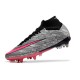 Nike Zoom Mercurial Superfly 9 XXV Elite Sg-Pro Ac Argento Metallico Rosa Hyper Nero