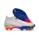Scarpe da Calcio adidas Predator Edge+ FG Bianco Giallo Solare Blu Power