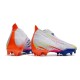 Scarpe da Calcio adidas Predator Edge+ FG Bianco Giallo Solare Blu Power
