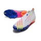 Scarpe da Calcio adidas Predator Edge+ FG Bianco Giallo Solare Blu Power