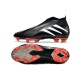 Scarpe da Calcio adidas Predator Edge+ FG Nero Bianco Rosso