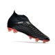 Scarpe da Calcio adidas Predator Edge+ FG Nero Bianco Rosso