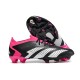 adidas Predator Accuarcy.1 Low FG Nero Core Bianco Rosa Shock Team