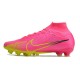 Nike Zoom Mercurial Superfly IX Elite AG Rosa Giallo