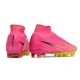 Nike Zoom Mercurial Superfly IX Elite AG Rosa Giallo