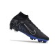 Nike Zoom Mercurial Superfly IX Elite AG Nero Cromo Hyper Royal