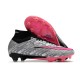 Nike Zoom Mercurial Superfly IX Elite AG Rosa Argento Nero