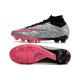 Nike Zoom Mercurial Superfly IX Elite AG Rosa Argento Nero