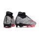 Nike Zoom Mercurial Superfly IX Elite AG Rosa Argento Nero