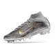 Nike Zoom Mercurial Superfly IX Elite AG Argento Oro