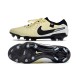 Nike Tiempo Legend X Elite FG Nuove Beige Nero