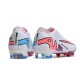 Scarpe Nike Zoom Mercurial Vapor 15 Elite FG Bianco Rosa Blu