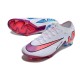 Scarpe Nike Zoom Mercurial Vapor 15 Elite FG Bianco Rosa Blu