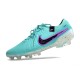 Nike Tiempo Legend X Elite FG Nuove Turchese Hyper Nero