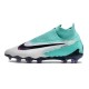 Scarpe Nike Phantom GX Elite DF FG Turchese Hyper Nero Fucsia Dream Bianco
