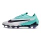 Nuove Scarpe Nike Phantom GX Elite FG Turchese Hyper Nero Fucsia Dream Bianco