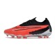 Nuove Scarpe Nike Phantom GX Elite FG Cremisi Vivace Nero Bianco