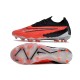 Nuove Scarpe Nike Phantom GX Elite FG Cremisi Vivace Nero Bianco