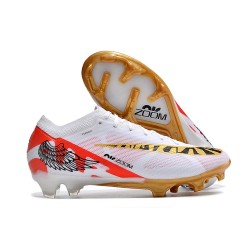 Nike Zoom Mercurial Vapor XV Elite FG Bianco Rosso Oro