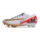 Nike Zoom Mercurial Vapor XV Elite FG Bianco Rosso Oro