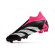 adidas Predator Accuarcy + FG Scarpa Nero Core Bianco Rosa Shock Team
