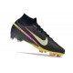 Scarpe Nike Zoom Mercurial Superfly 9 Elite FG MR Nero Metallico