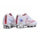 Nike Zoom Mercurial Vapor XV Elite FG Bianco Rosso