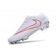 Nike Zoom Mercurial Vapor XV Elite FG Bianco Rosso