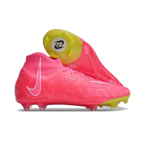 Nike Phantom Luna Elite FG Nuove Rosa Giallo