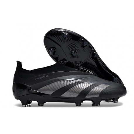 adidas Predator Elite Senza Lacci FG Nero Core