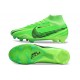 Scarpe Nike Zoom Mercurial Superfly 9 Elite FG MDS Verde Strike Nero Verde Stadium