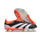 Scarpe adidas Predator Elite FG Nero Core Bianco Rosso Solare