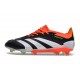 Scarpe adidas Predator Elite FG Nero Core Bianco Rosso Solare