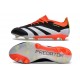 Scarpe adidas Predator Elite FG Nero Core Bianco Rosso Solare