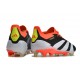 Scarpe adidas Predator Elite FG Nero Core Bianco Rosso Solare