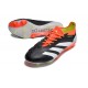 Scarpe adidas Predator Elite FG Nero Core Bianco Rosso Solare