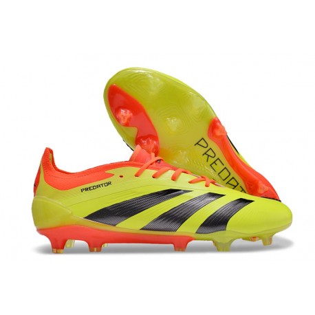 Scarpe adidas Predator Elite FG Giallo Nero Rosso