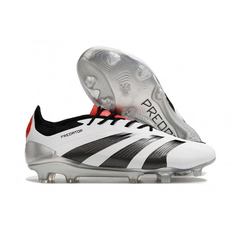 Scarpe adidas Predator Elite FG Bianco Nero Rosso