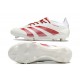 Scarpe adidas Predator Elite FG Bianco Rosso