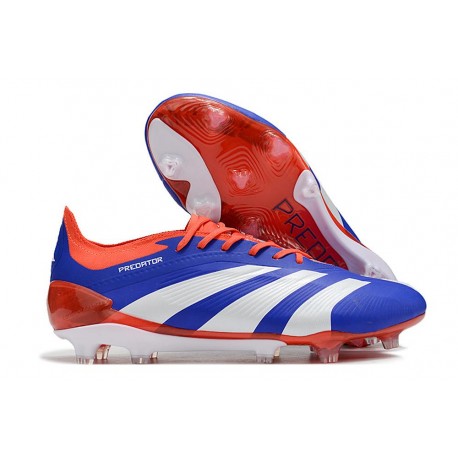 Scarpe adidas Predator Elite FG Blu Bianco Rosso