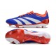 Scarpe adidas Predator Elite FG Blu Bianco Rosso