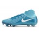 Scarpe Nike Phantom Luna 2 Elite FG Blu Bianco