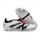 adidas Predator Elite Tongue FG Bianco Nero Rosso